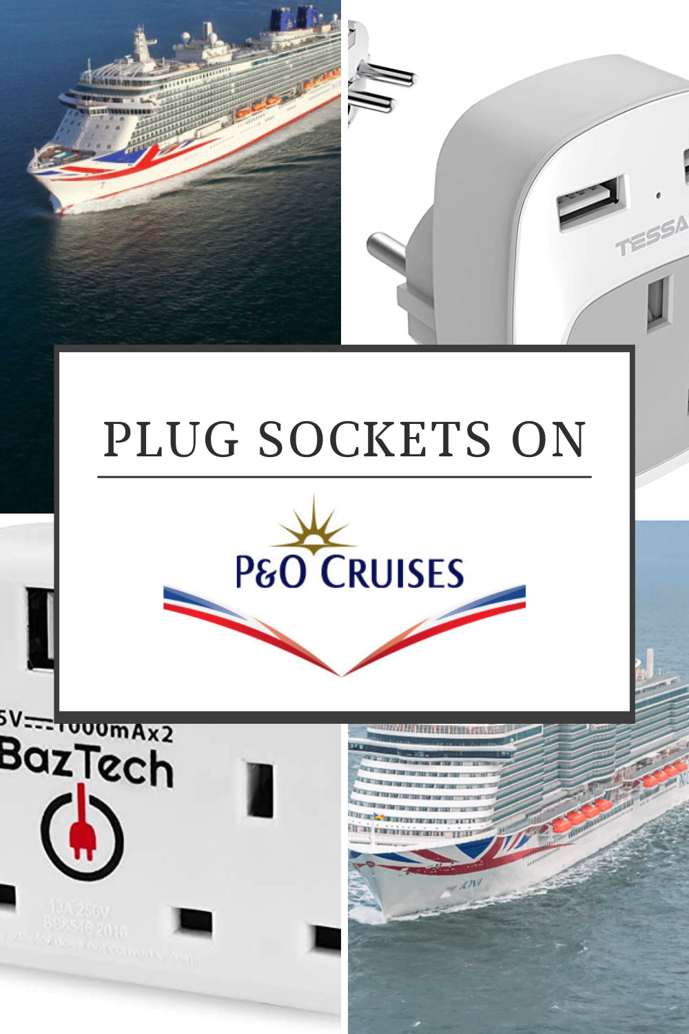What are the plug sockets on P&O Cruises?